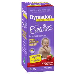 Dymadon Baby 1 Month-2 Year 60ml Strawberry