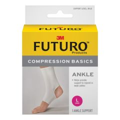 Futuro Compression Basics Elastic Ankle Brace L