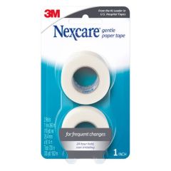 Nexcare Gentle Paper Tape 2/Pk 25.4Mm X 9.1M