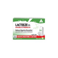 Lacteeze Double Strength 8 Caps