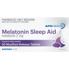 Apo Health Melatonin Sleep Aid 30 Tablets