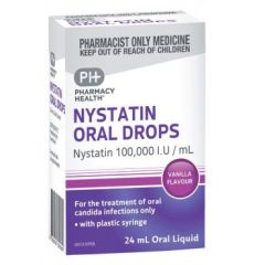 Pharmacy Health Nystatin Oral Drops 24 ml