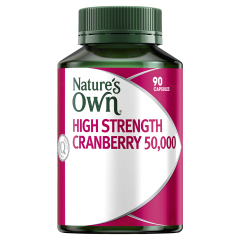 Nature’s Own Cranberry 50000mg 90 Capsules