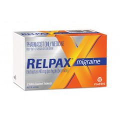 Relpax Migraine 2 Tablets