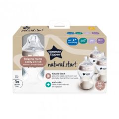 Tommee Tippee Natural Start3 X 260 ml Bottles