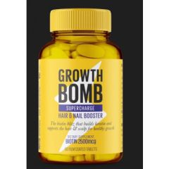 Growth Bomb Hair & Nail Booster 60 Tablets