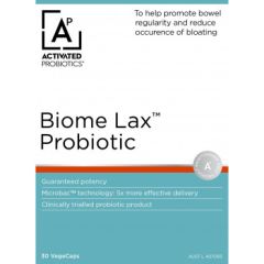 Activated Probiotics Biome Lax Probiotics 30 Capsules