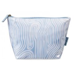 Femme Beaute Large Pouch Blue Abstract 1 Piece