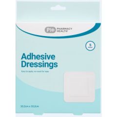 Pharmacy Health Adhesive Dressing 5 Pack