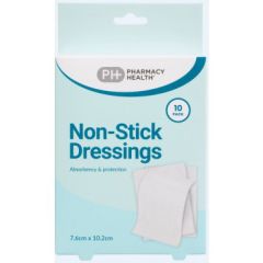 Pharmacy Health Non Stick Dressing 10 Pack