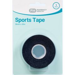 Pharmacy Health Sports Tapeblack 1 Roll