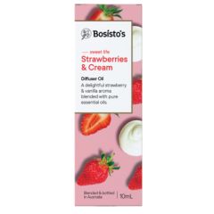 Bosisto's Strawberries & Cream Diffuser Oil 10 ml