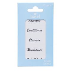 Pharmacy Health Travel Labels 20 Pack