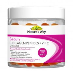 Nature's Way Beauty Collagen Peptides + Vit C Gummies 45 Pastilles