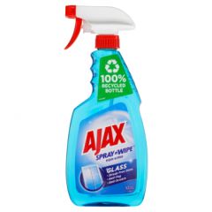 Ajax Spray N' Wipe Triple Action Glass Spray 500 ml