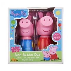 Peppa Pig Bath Buddies Duo 2Piece Set