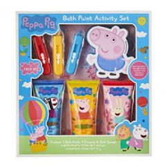 Peppa Pig Bath Paint Activity Set 7 Piece Set