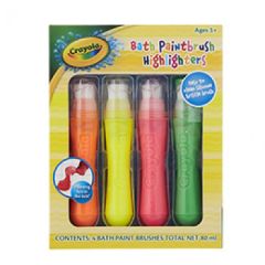 Crayola Bath Paintbrush Highlighters 4 Pack