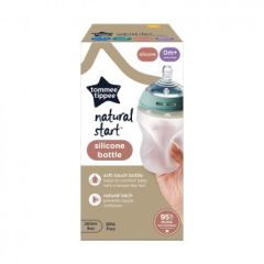 Tommee Tippee Natural Start Silicone Bottle 1 X 260 ml