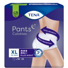 Tena Pants Plus Night Extra Large 10 Pack