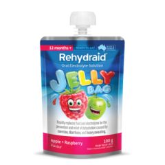 Rehydraid Apple Raspberry Jelly Bag 100 g