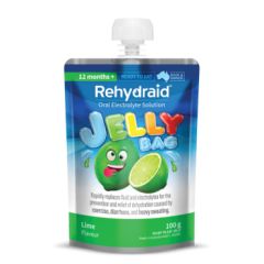 Rehydraid Lime Jelly Bag 100 g