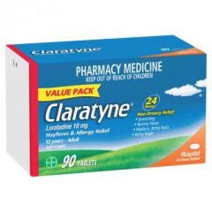 Claratyne Allergy & Hayfever Relief 90 Tablets