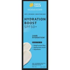 Cancer Council Hydration Boost SPF50+ 50 ml