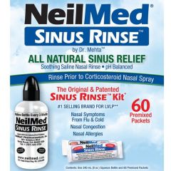 Neilmed Regular Sinus Rinse Kit 60 Sachets