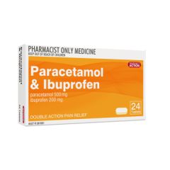 Pharmacy Action Paracetamol500 mg Ibuprofen 200 mg 24 Tablets