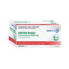 Apohealth Osteo Relief Paracetamol 665 mg Blister Pack 96