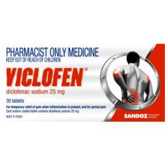 Sandoz Viclofen 25 mg 30 Tablets