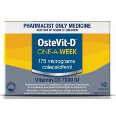 Ostevit D One-A-Week Vitamind 10 Capsules