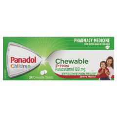 Panadol Childrens Chewable Tablets 24 Pack