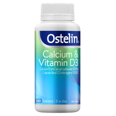 Ostelin Vitamin D & Calcium 130 Tablets