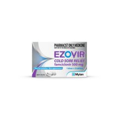 Ezovir Cold Sore Relief Famciclovir 500 mg 3 Tablets