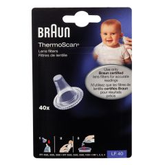 Braun Thermoscan Ir Ear Thermometer Lens Filters 40 Pack