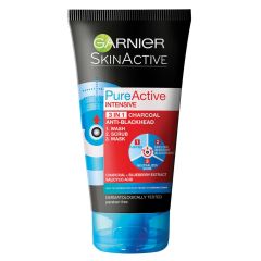 Garnier Pure Active Intensive 3 In 1 Charcoal 150mL