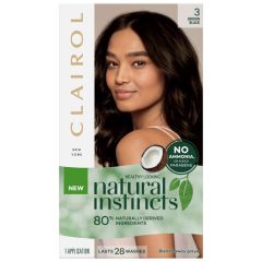 Clairol Natural Instincts 3Brown Black 1 Pack