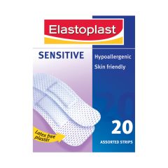 Elastoplast Assorted Sensitive Strips 20 Pack