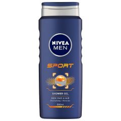 Nivea Sport Shower Gel For Body, Face And Hair 500mL