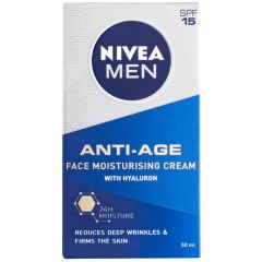 Nivea Nivea Men Anti-Age Hyaluron Face Moisturising Cream SPF15