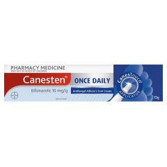 Canesten Once Daily Anti-Fungal Athlete's Foot Cream With Canestouch Applicator 15g