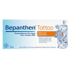 Bepanthen Tattoo Aftercare And Protection Ointment 50g