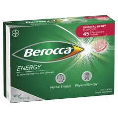 Berocca Energy Original Berry Eff Tab 45