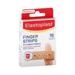 Elastoplast Finger Strips Flexible Fabric 16 Pack