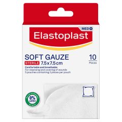 E/Plast Gauze Sterile 7.5Cmx7.5Cm 10