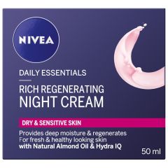 Nivea Daily Essentials Rich Regenerating Night Cream 50mL