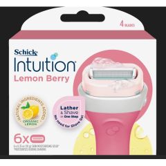 Schick Int Razor Blades Lemon Berry 6Pk