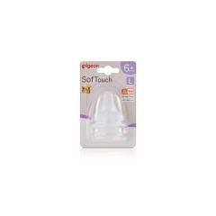 Pigeon Softouch 3 Nipple Blister L 2Pk